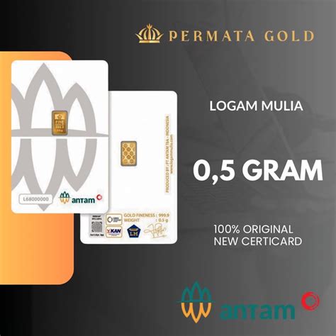 Jual Emas Antam Original Certicard Kemasan Wedding Gift Emas