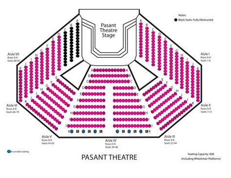 Van Wezel Seating Chart Detailed | Two Birds Home