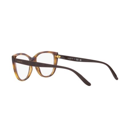 Vogue Vo 5485 W656 Dark Havana Eyeglasses Woman