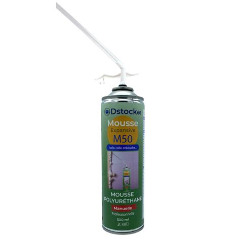 Mousse Expansive Manuelle De 500 Ml DSTOCK60