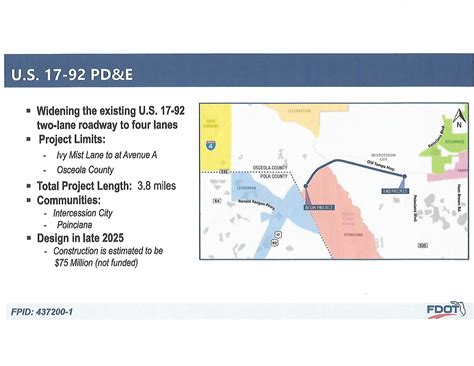 Osceola Poinciana road projects – PRFSC
