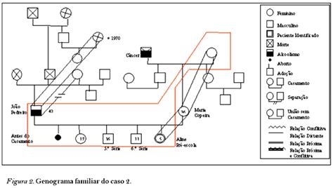 Simbolos En Un Genograma
