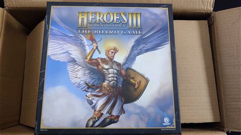 Heroes Of Might And Magic III Das Brettspiel Unboxing Deutsche