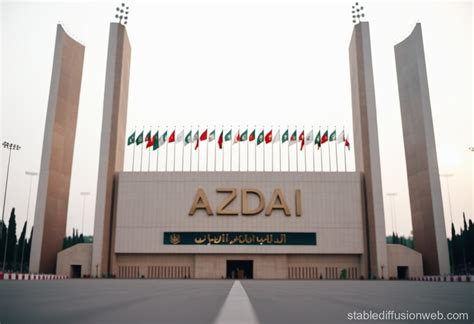 A Glimpse of Azadi Stadium | Stable Diffusion Online