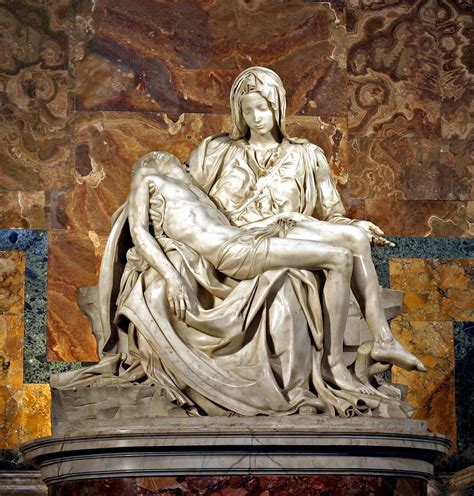 18 Most Famous Sculptures Around World 13 Is Pieta By Michelangelo