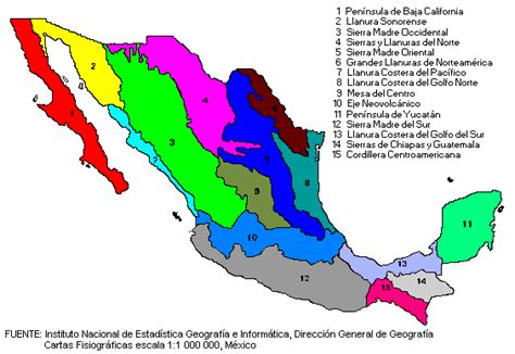 Mexico Climate Zone Map