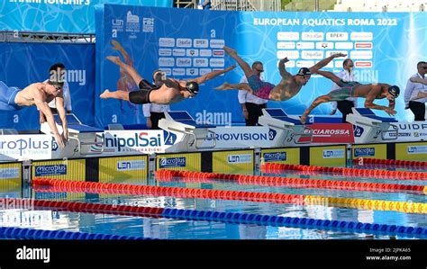 Martinenghi Nicolo Ita Men M Breaststroke Final During European