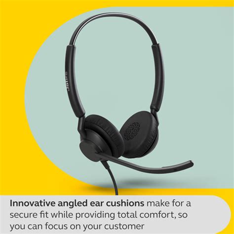 Jabra Engage 40 Inline Link USB C UC Stereo Tai Nghe Call Center