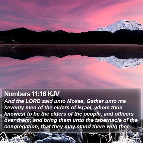 Numbers 1116 Kjv Bible Verse Images