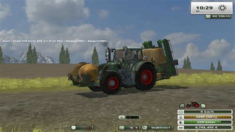 Fs Amazone Uf With Front Tank V Sprayers Mod F R Farming