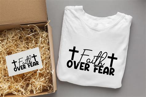 Faith Over Fearjesus Svg Design Graphic By Svgdesignsstore07 Creative