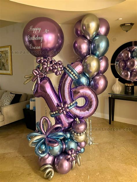 Customized Balloon Sculpture - Miami Party Decor - Party Decorations ...