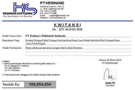 Detail Contoh Kwitansi Pembelian Barang Koleksi Nomer 29