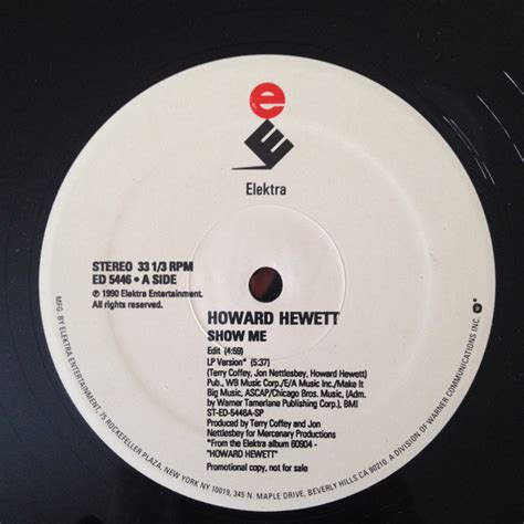 Howard Hewett Show Me 1990 Vinyl Discogs