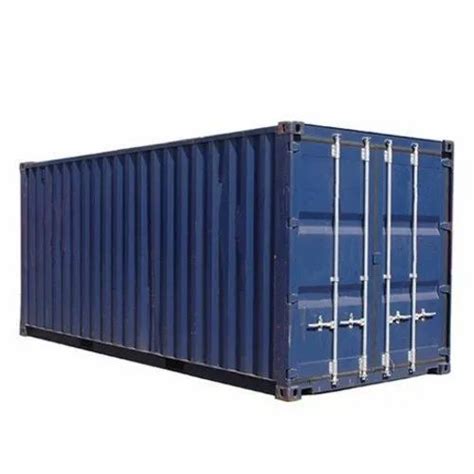 Mild Steel Feet Blue Used Shipping Container Capacity Ton At