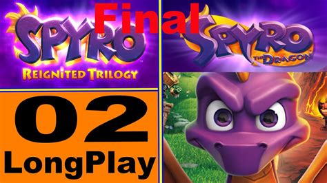 Spyro Reignited Trilogy Longplay 2 2 lets go 120 komplett här Final