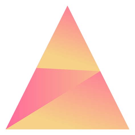 Pink Yellow Triangle Crystal Png And Svg Design For T Shirts