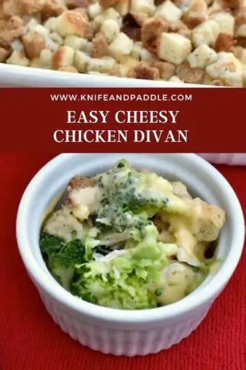 Easy Cheesy Chicken Divan •