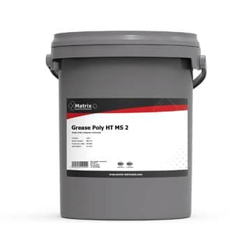 Grease Poly HT MS 2: Semi synthetic based polyurea grease