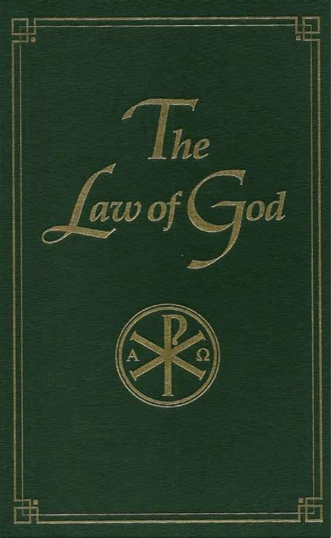 The Law of God - Ancient Faith Store