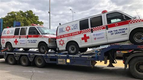 Magen David Adom Sends Armored Ambulances To Ukraine ISRAEL21c