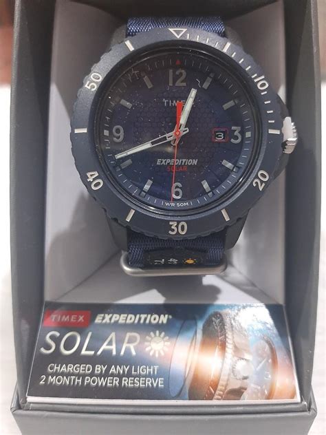 TIMEX SOLAR POWERED WATCH FOR MEN, Men's Fashion, Watches & Accessories ...