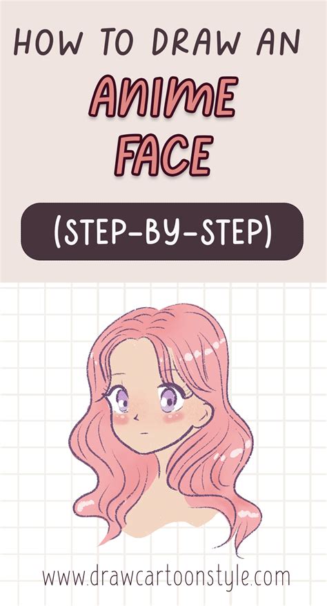 How to Draw an Anime Face | Anime drawings for beginners, Anime face ...