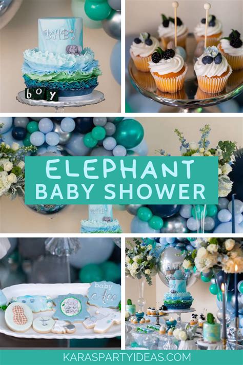 Kara S Party Ideas Elephant Baby Shower