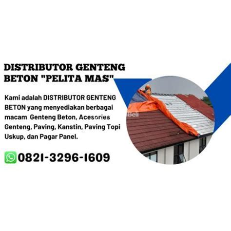 Supplier Genteng Beton Datar Terdekat Berkualitas Di Kediri