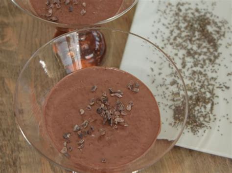 Cr Me De Chocolat Et Graines De Chia Recette Cr Me De Chocolat Et