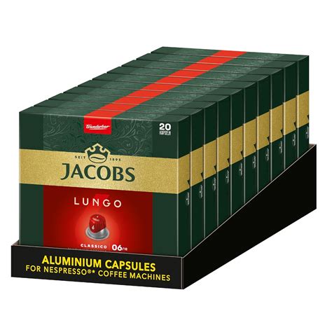 Jacobs Kaffeekapseln Lungo Classico Intensit T Von Nespresso