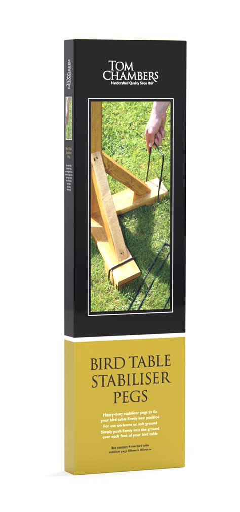 Tom Chambers Bird Table Stabiliser Pegs Yarm DIY