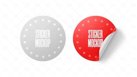 Sticker Mockup - Graphics | Motion Array