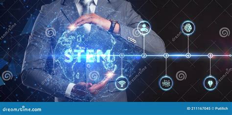 Science Technology Engineering And Math Stem Concept Stock Image