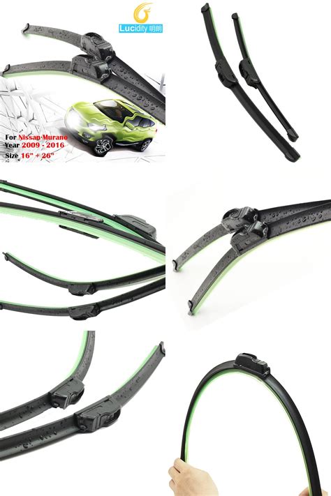 Visit To Buy Car Soft Rubber Bracketless Wiper For Nissan Murano 2009