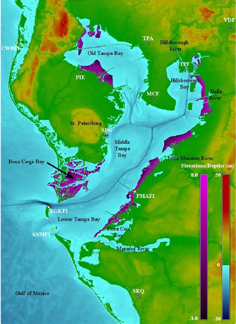 Topographic Map Tampa Fl Felice Thomasina