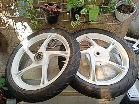 Jual Velg Pelek Mio Fino Soul Matic Yamaha Racing Palang Original Ori