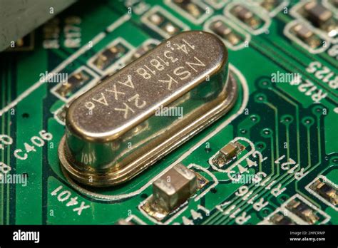 Crystal Oscillator On A Pcb Hi Res Stock Photography And Images Alamy