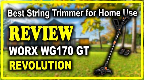 Worx Wg170 Gt Revolution 20v 12 Trimmer Edger Mini Mower Review Best