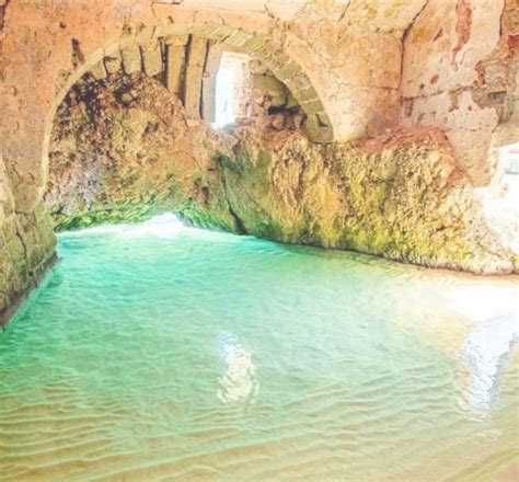 Spiagge Del Salento La Stanza Dei Bagni Di Santa Caterina Santa