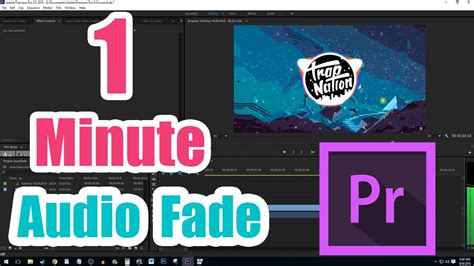 How To Fade Out Audio In Premiere Pro Cc Fast Tutorial Youtube