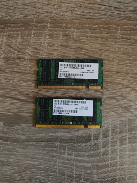 Samsung 2x2gb 2rx8 Pc2 6400s 666 12 E3 Za Laptop