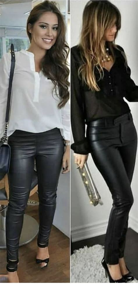 Pin By Mpalvarez On Chaqueta Pantalon Cuero Fashion Outfits Outfits