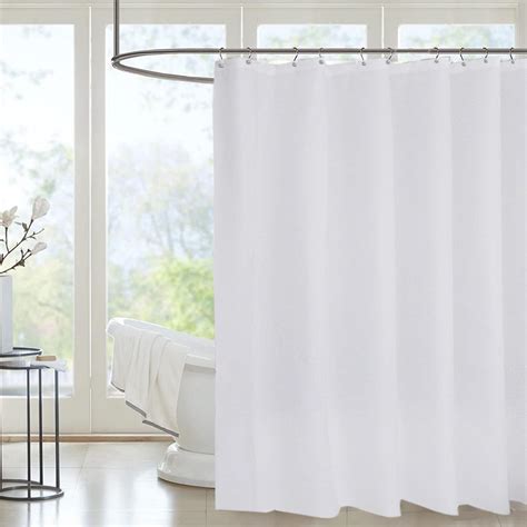 Keliniz Extra Long Shower Curtain Liner X Inch Weighted Bottom