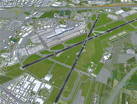 Warsaw Chopin Airport D Model By Dstudio