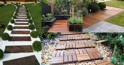 15+ Wooden Walkway Ideas For Your Garden