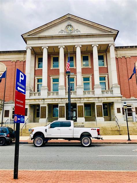 Entryway Of York County Courthouse In York Pennsylvania Built In 1900