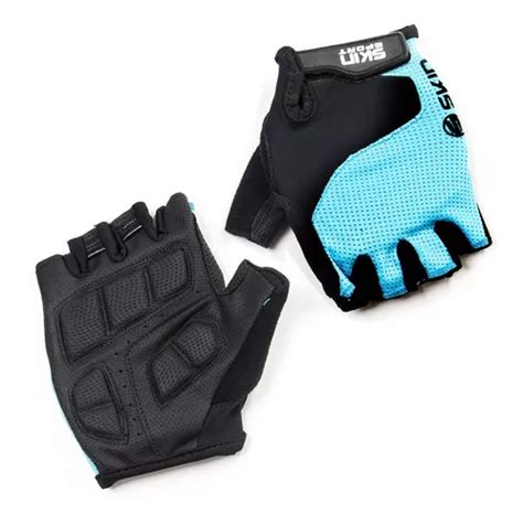 Luva Ciclismo Bike Curta Aberta Meio Dedo Skin Ss Race Gel