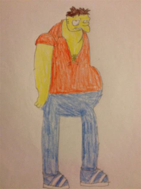 Barney Gumble Colored by Simpsonsfanatic33 on DeviantArt