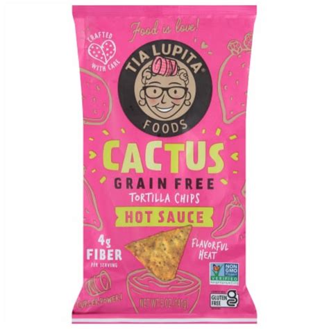 Tia Lupita Hot Sauce Cactus Tortilla Chips 5 Oz Frys Food Stores